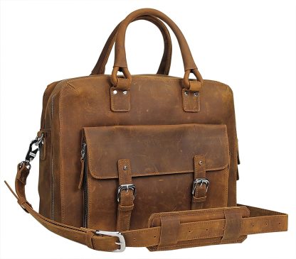 Leather Travel Tote